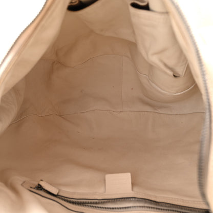 Gucci Pebbled Calfskin Medium Icon Bit Shoulder Bag Ivory 5 of 17