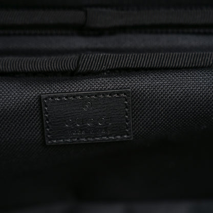 Gucci GG Supreme Monogram Azalea Calfskin Retro Interlocking G Small Savoy Cabin Trolley Black 5 of 9