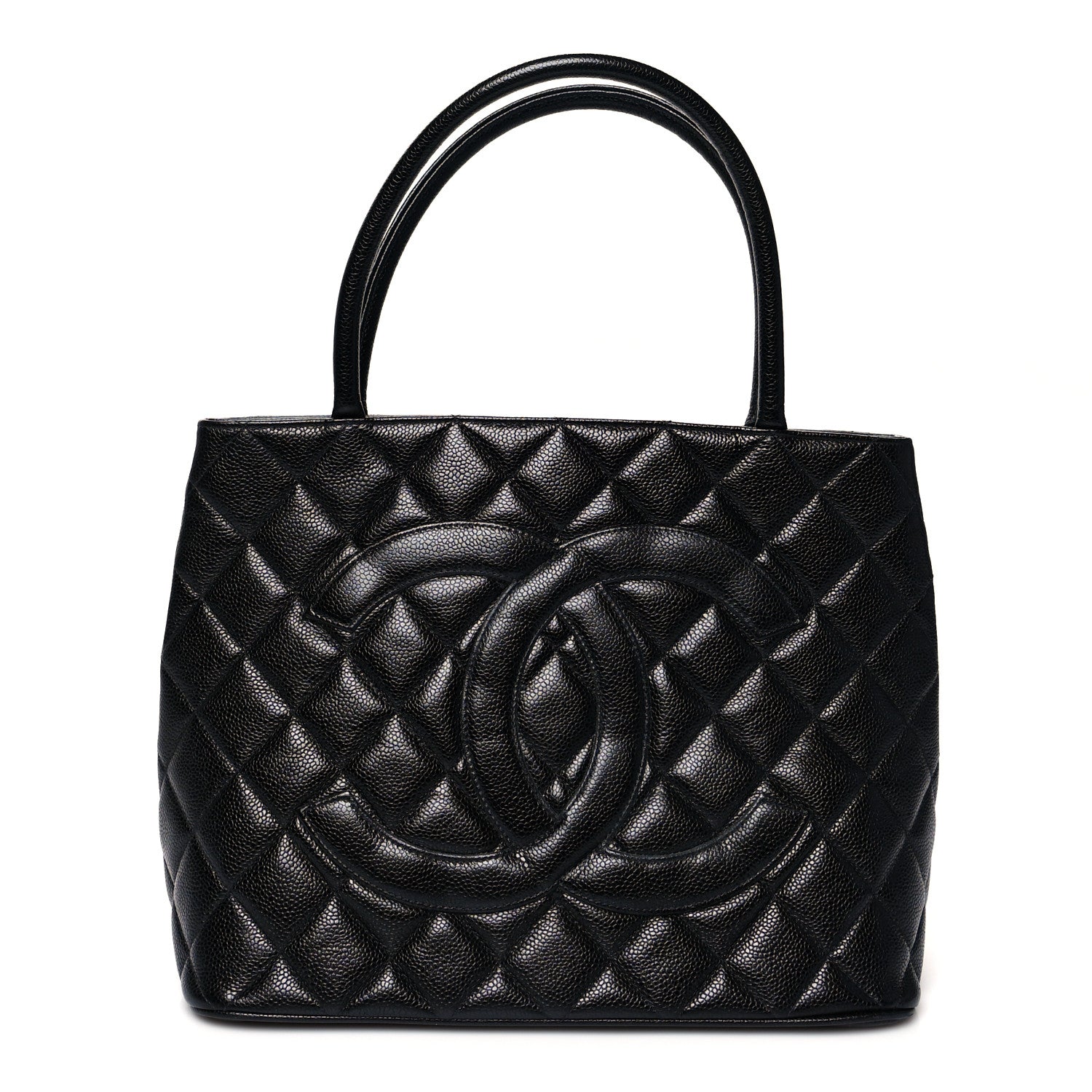 Chanel Caviar Quilted Medallion Tote Black 1 of 11