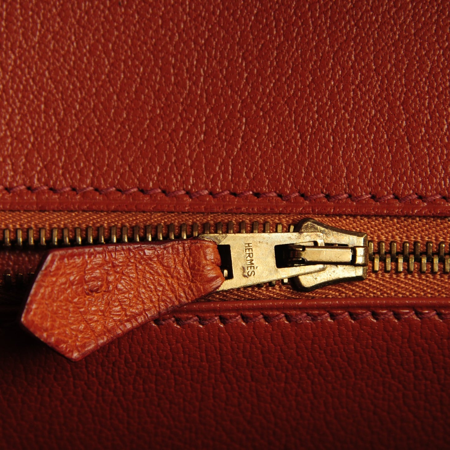 Ostrich Birkin 30 Gold