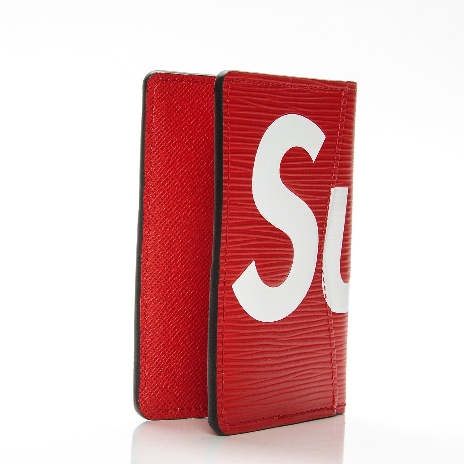 Louis Vuitton X SUPREME Epi Pocket Organizer Red 3 of 6