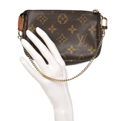 Louis Vuitton Monogram Mini Pochette Accessories 2 of 8