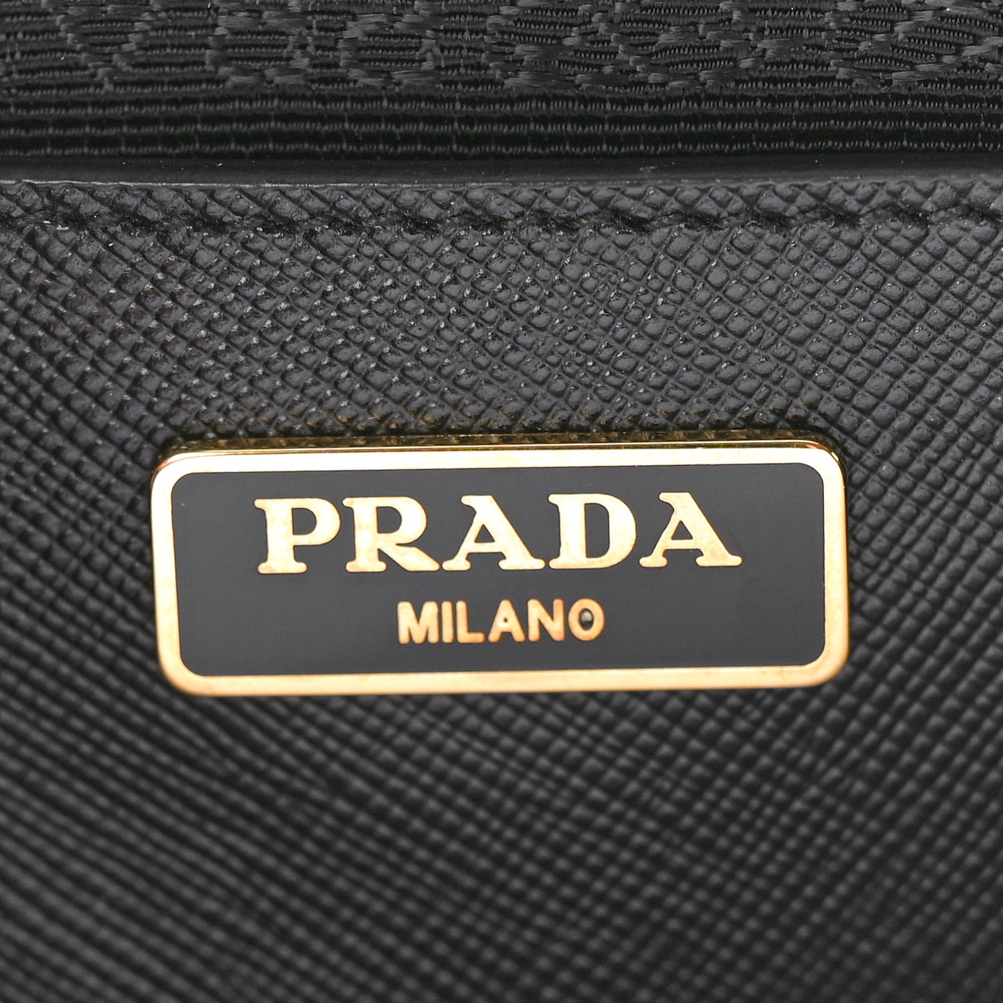 Saffiano Lux Mini Promenade Tote Black