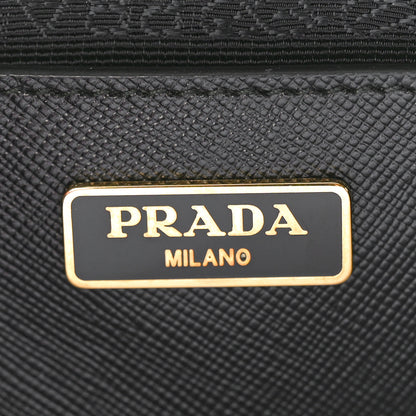 Prada Saffiano Lux Mini Promenade Tote Black 6 of 11