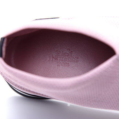 Hermes Mesh Technical Canvas Womens Tokyo Sneakers 37.5 Rose 8 of 16