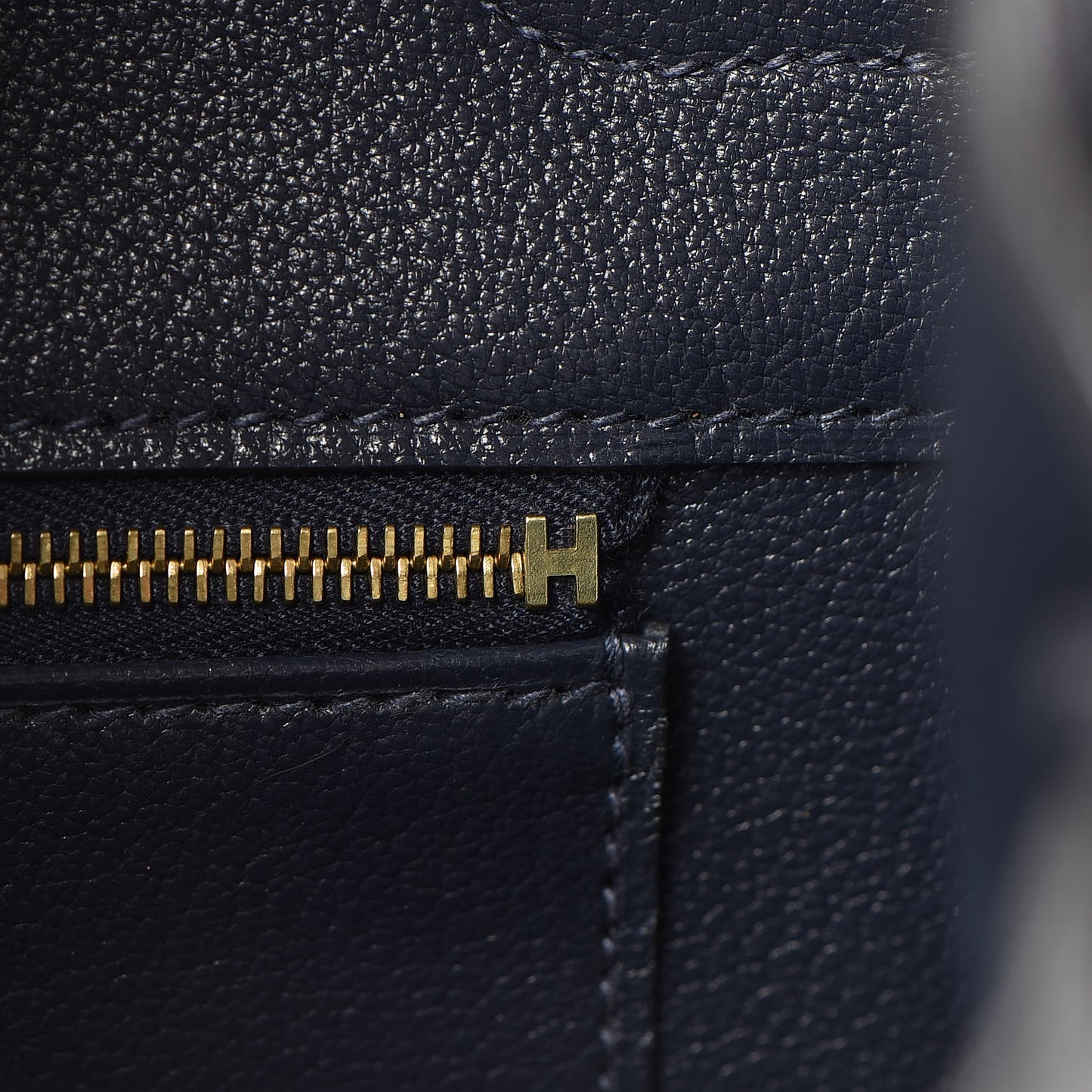 Togo Birkin 35 Bleu Nuit