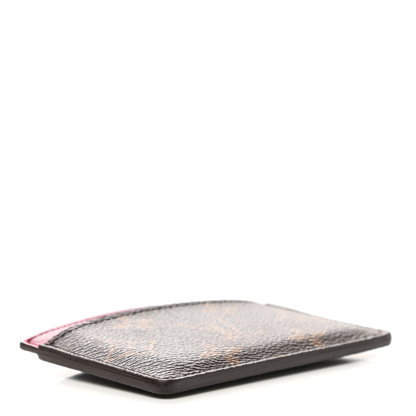 Monogram Card Holder Fuchsia