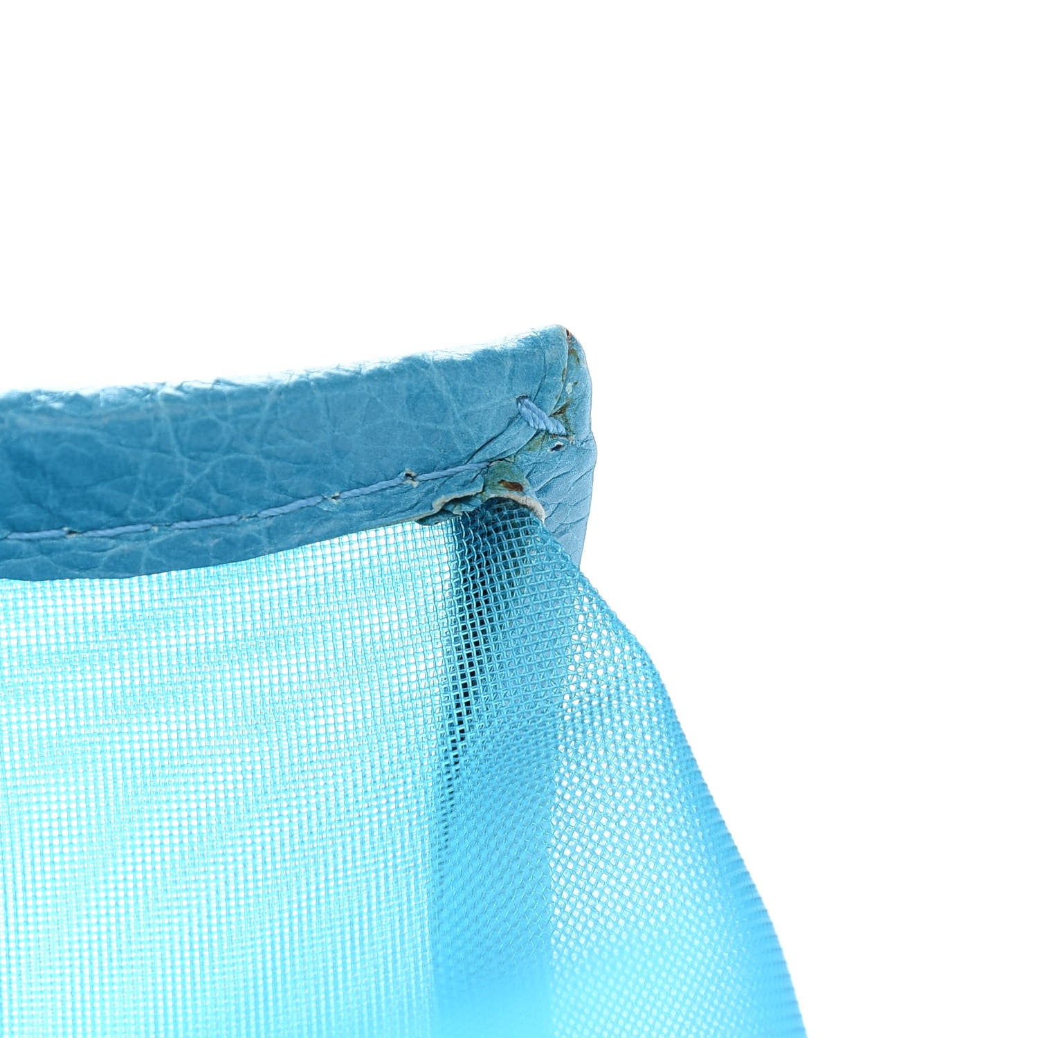 Balenciaga Mesh Medium Bazar Shopper Tote Blue 8 of 13