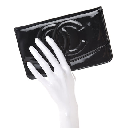 Chanel Patent CC Wallet Black 2 of 16