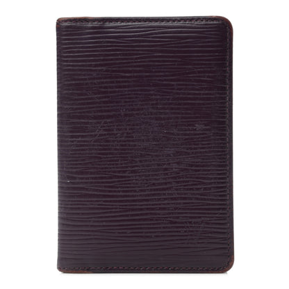 Louis Vuitton Epi Pocket Organizer Cassis 1 of 8