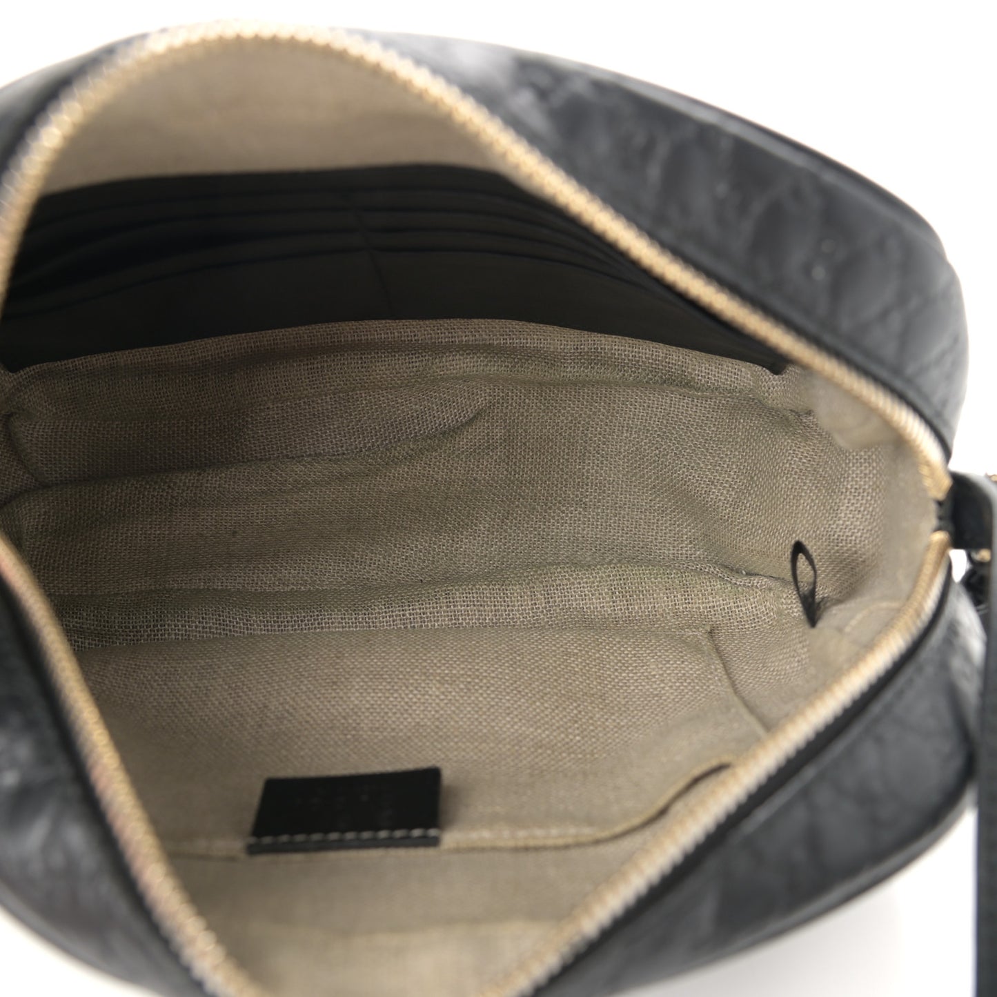 Microguccissima Mini Bree Messenger Bag Black