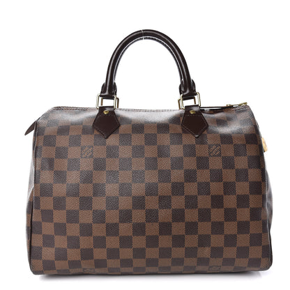 Louis Vuitton Damier Ebene Speedy 30 1 of 16