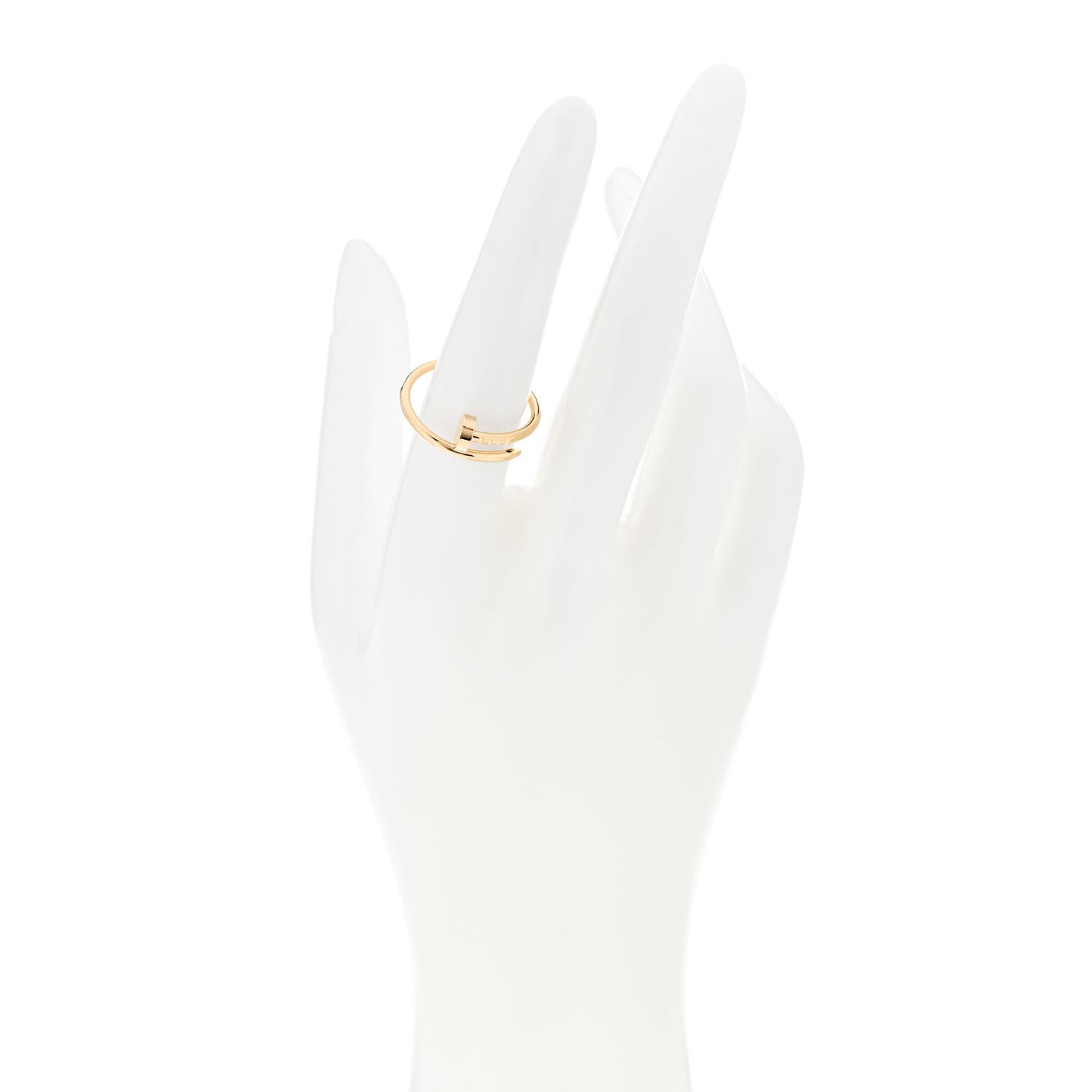 18K Yellow Gold Small Juste Un Clou Ring 57 8
