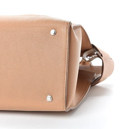 Givenchy Grained Calfskin Medium Horizon Satchel Beige 11 of 15