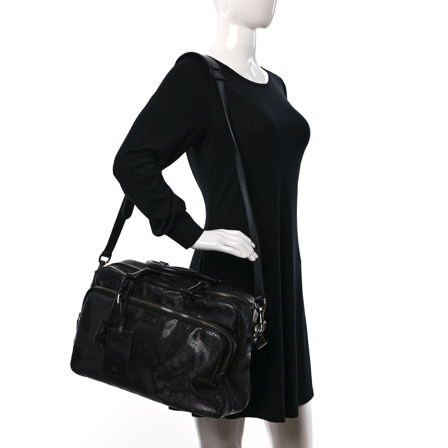 Imprime Monogram Medium Travel Bag Black