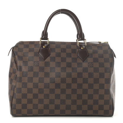 Louis Vuitton Damier Ebene Speedy 30 1 of 9
