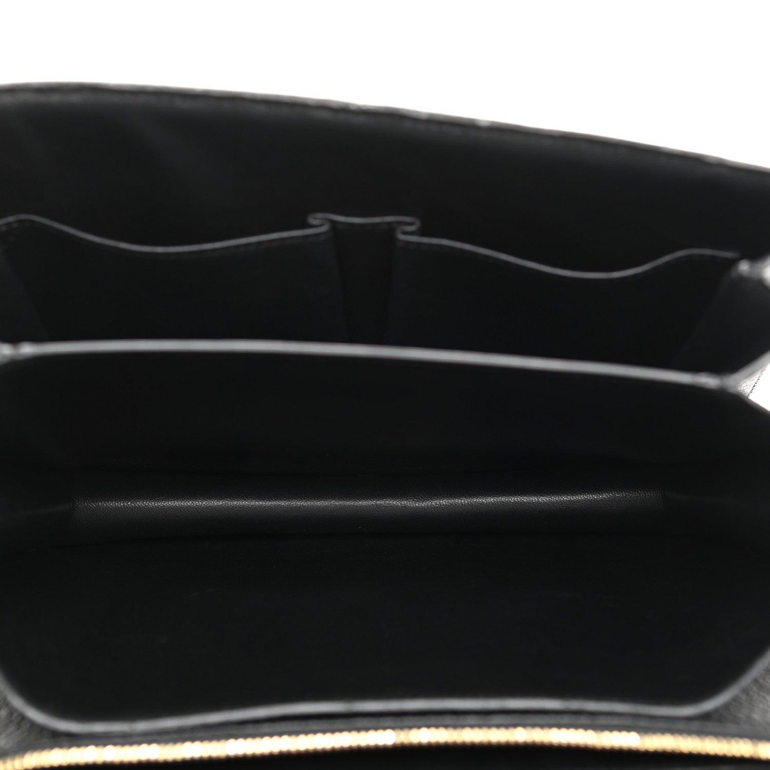 Celine Goatskin Medium Classic Box Flap Bag Black 9 of 13