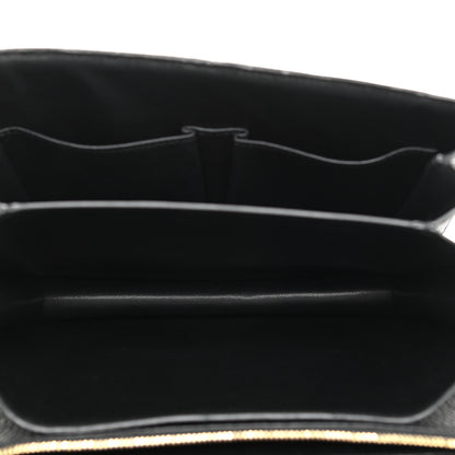 Celine Goatskin Medium Classic Box Flap Bag Black 9 of 13