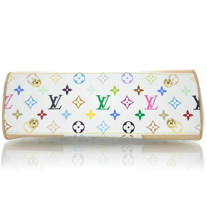 Louis Vuitton Monogram Multicolor Beverly MM White 6 of 9