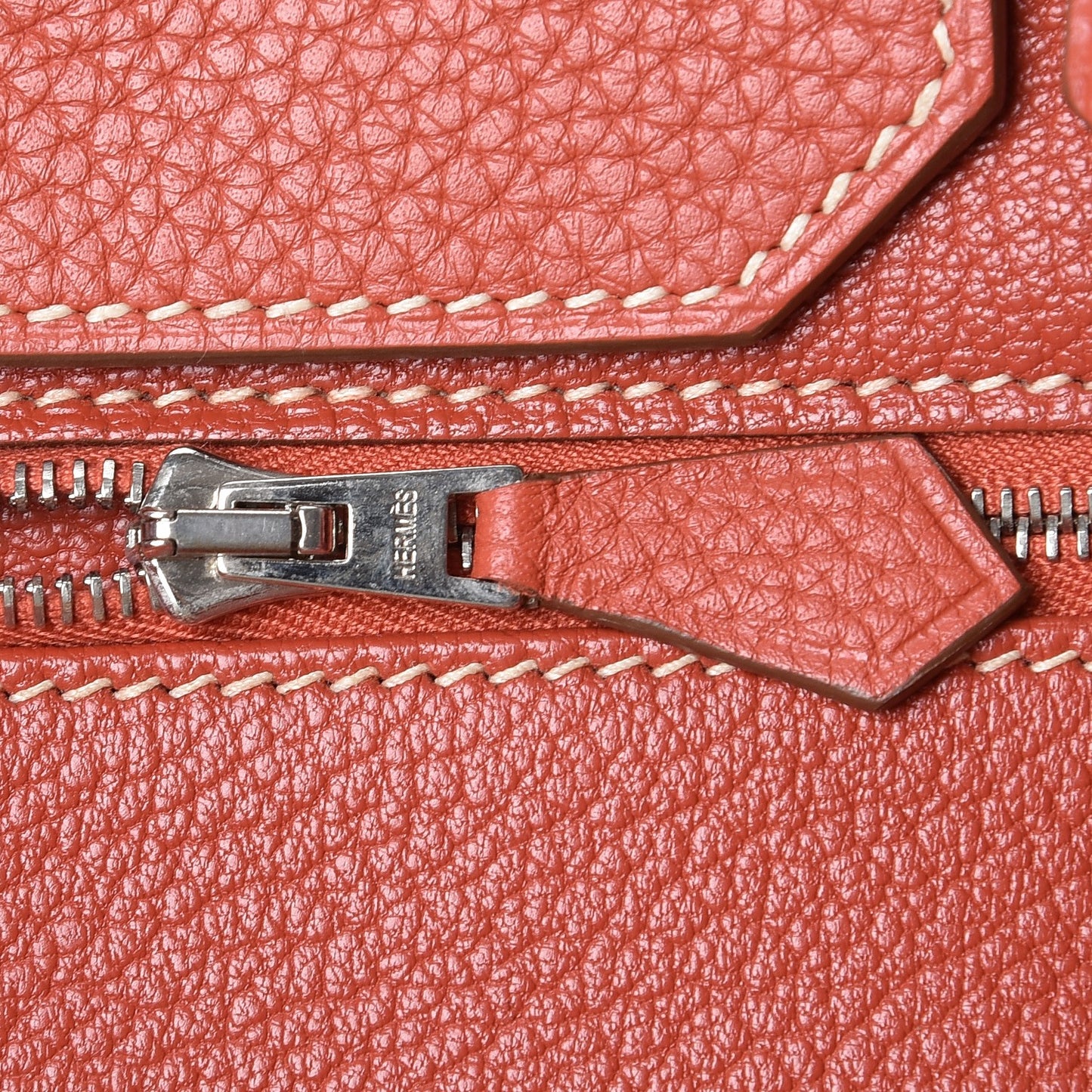 Taurillon Clemence Birkin 35 Sanguine