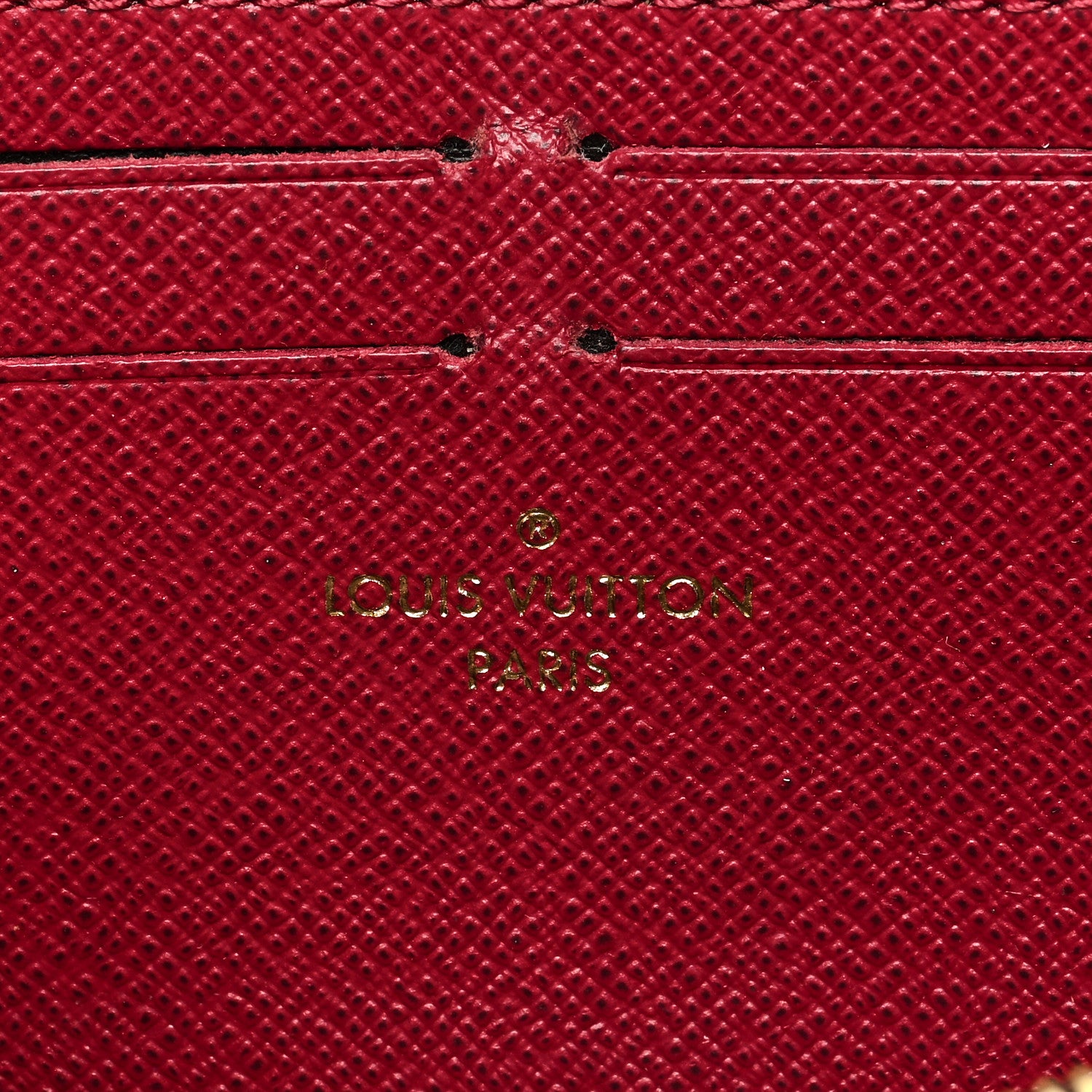 Louis Vuitton Monogram Clemence Wallet Fuchsia 6 of 6