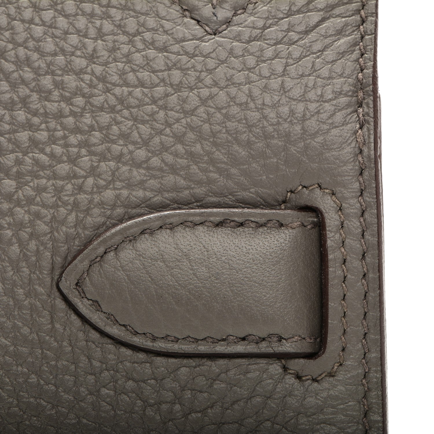 Hermes Taurillon Clemence Jypsiere 31 Etain 10 of 21