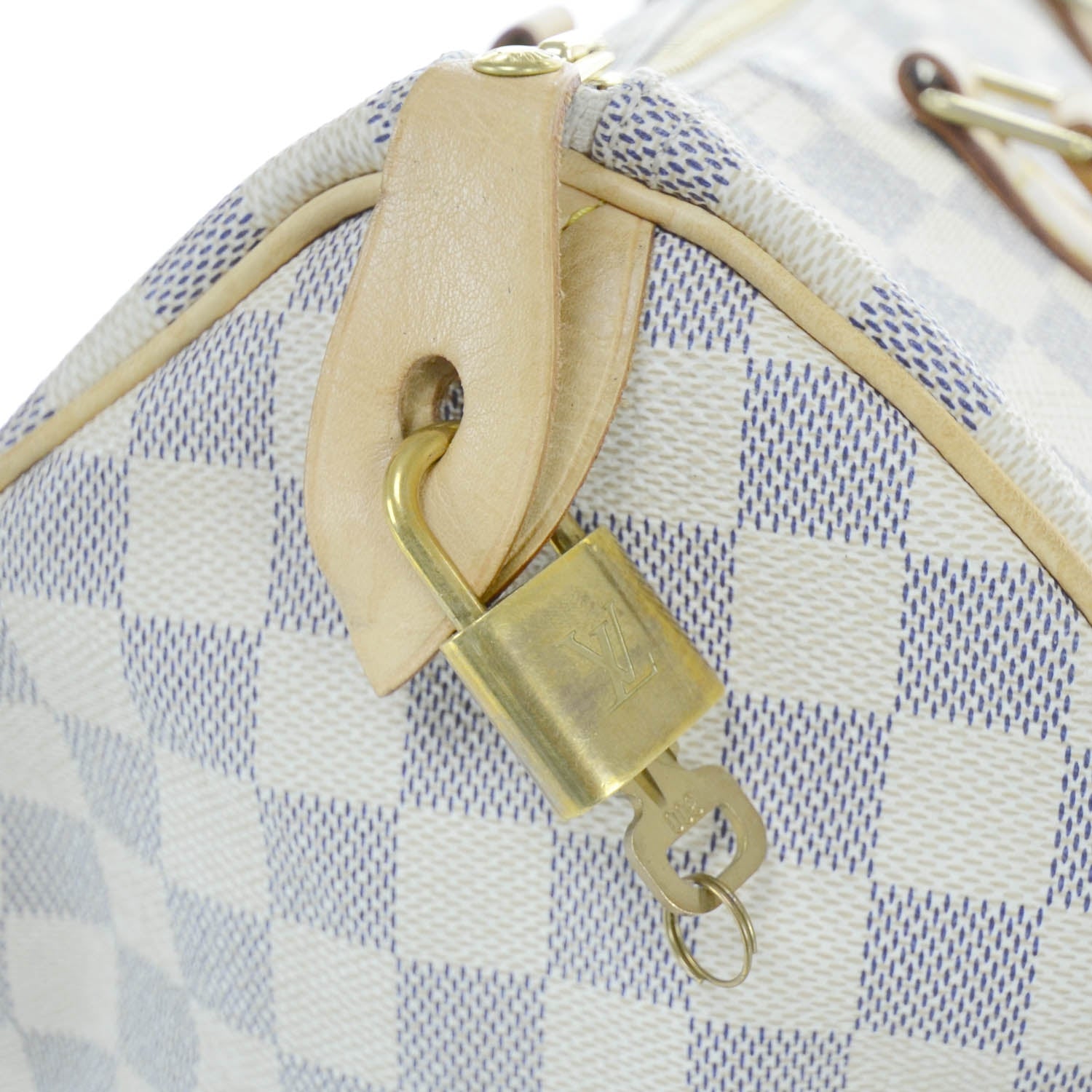 Louis Vuitton Damier Azur Speedy 30 9 of 13