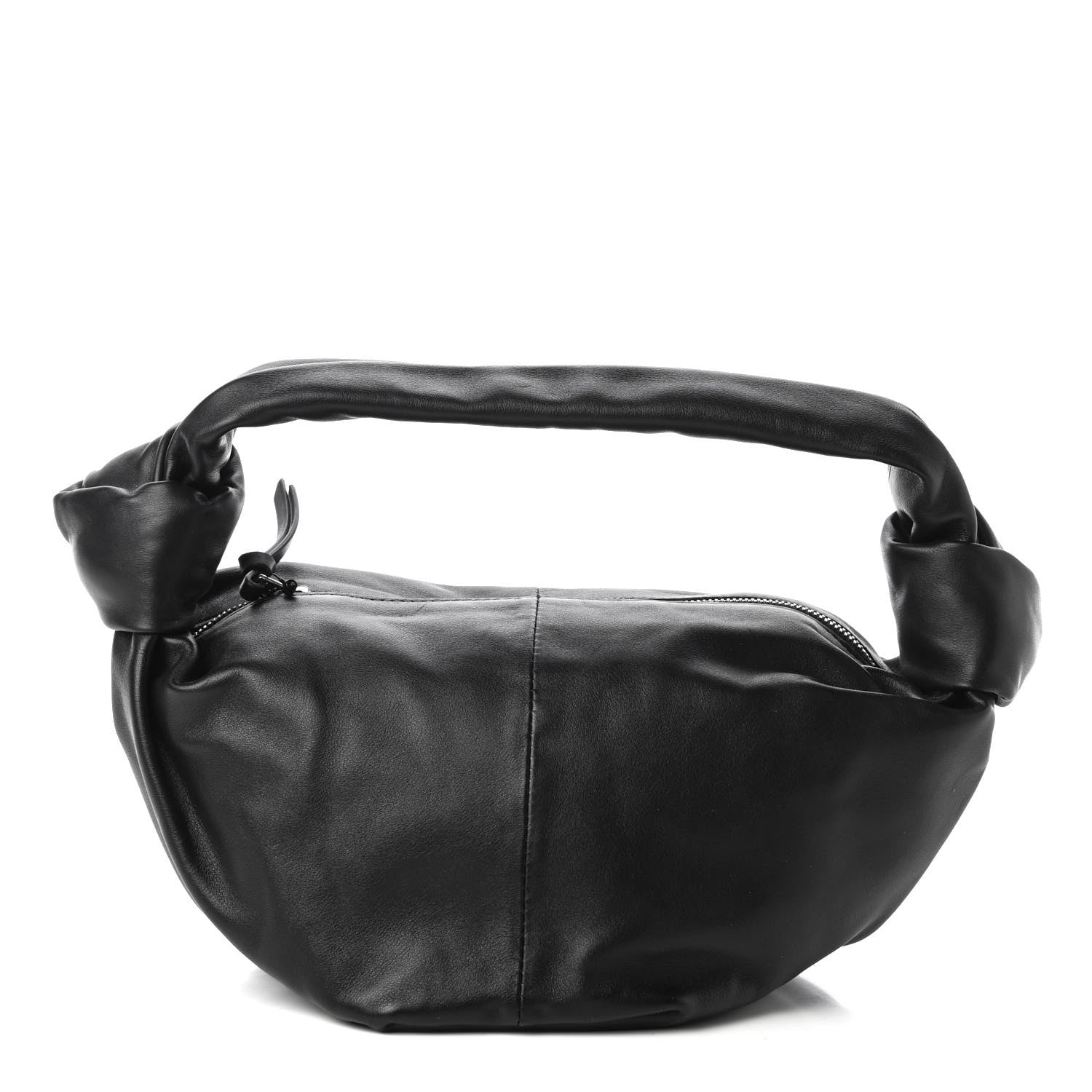 Bottega Veneta Nappa Mini Double Knot Bag Black 1 of 11