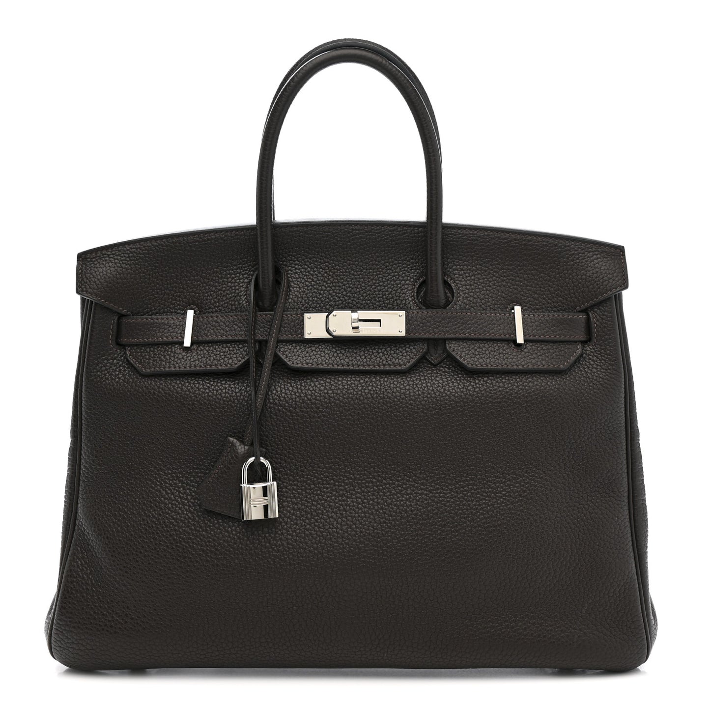 Taurillon Clemence Birkin 35 Chocolate