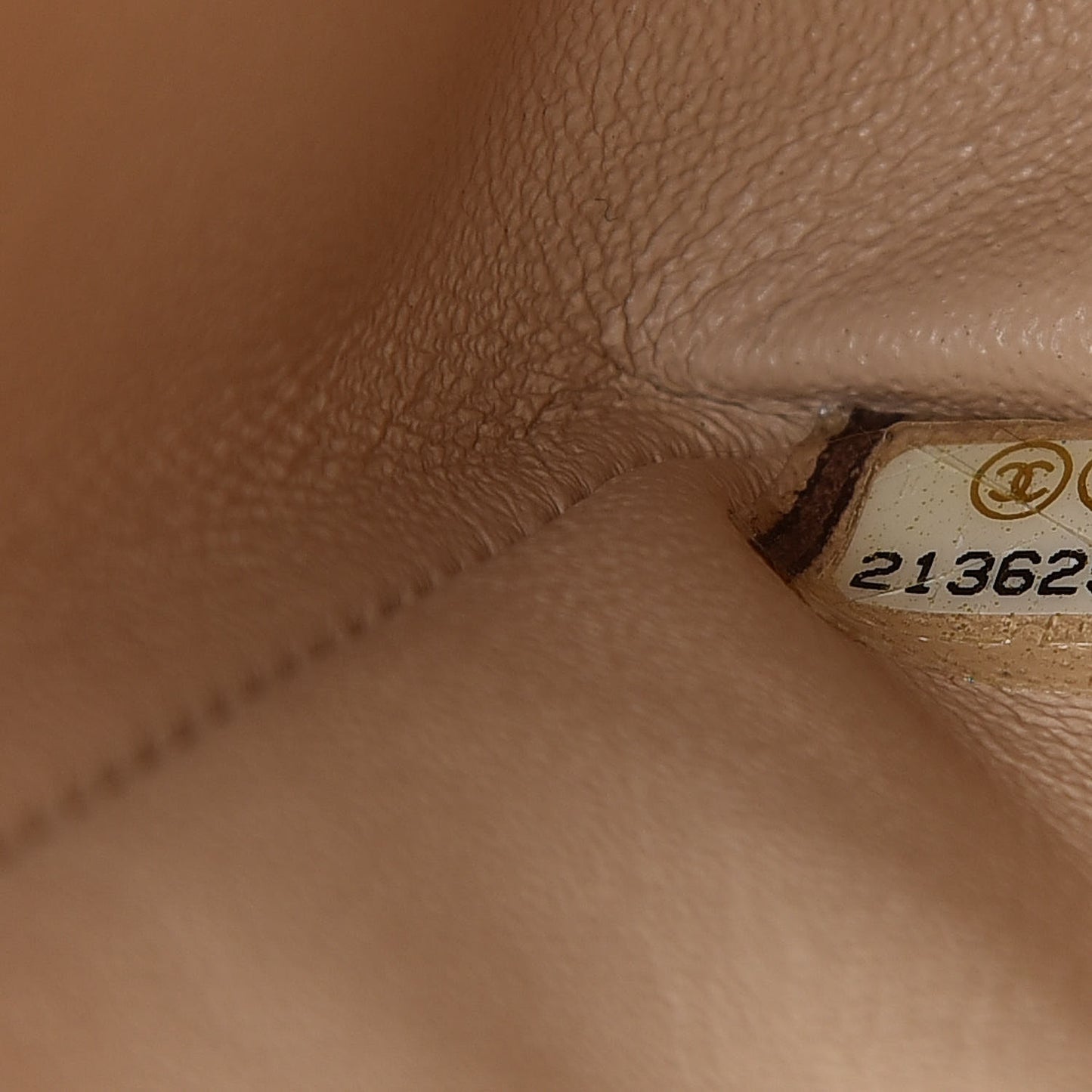 Aged Calfskin Quilted 2.55 Reissue 226 Flap Light Beige