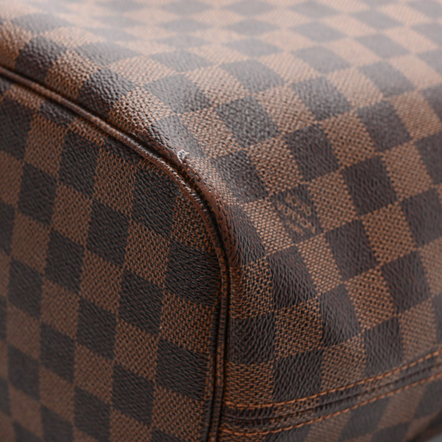 Damier Ebene Neo Neverfull MM Rose Ballerine
