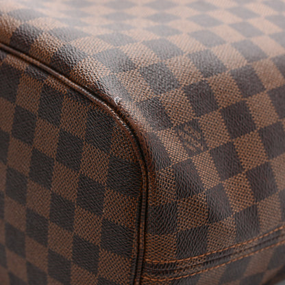 Louis Vuitton Damier Ebene Neo Neverfull MM Rose Ballerine 11 of 11