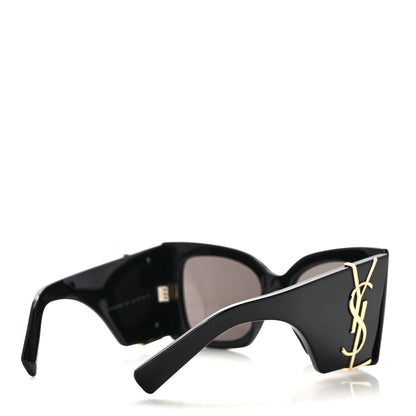 Saint Laurent Acetate Blaze Sunglasses SL M119 Black 4 of 7