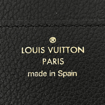 Louis Vuitton Grained Calfskin Low Key Compact Wallet Black 6 of 6