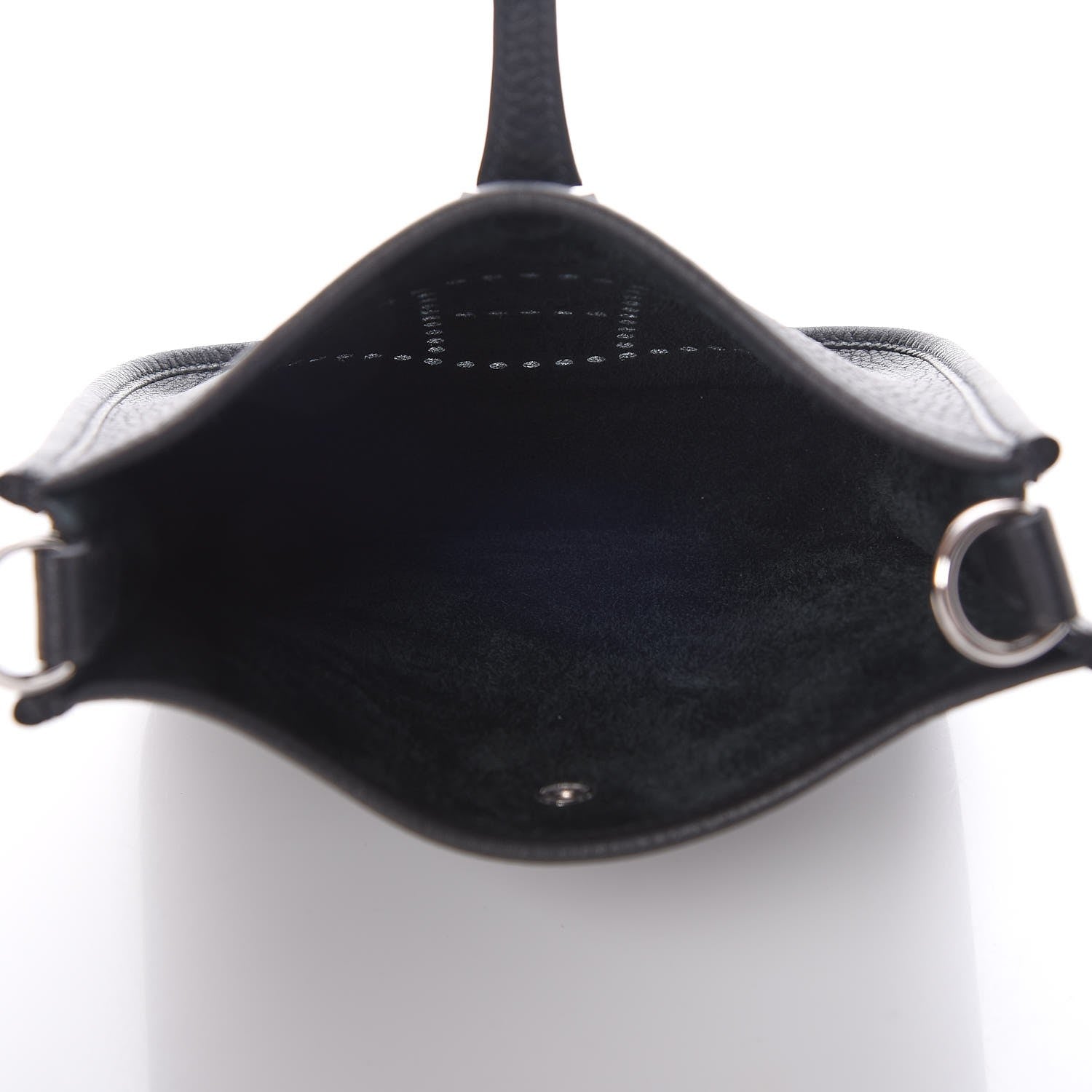 Hermes Taurillon Clemence Evelyne TPM Black 5 of 8