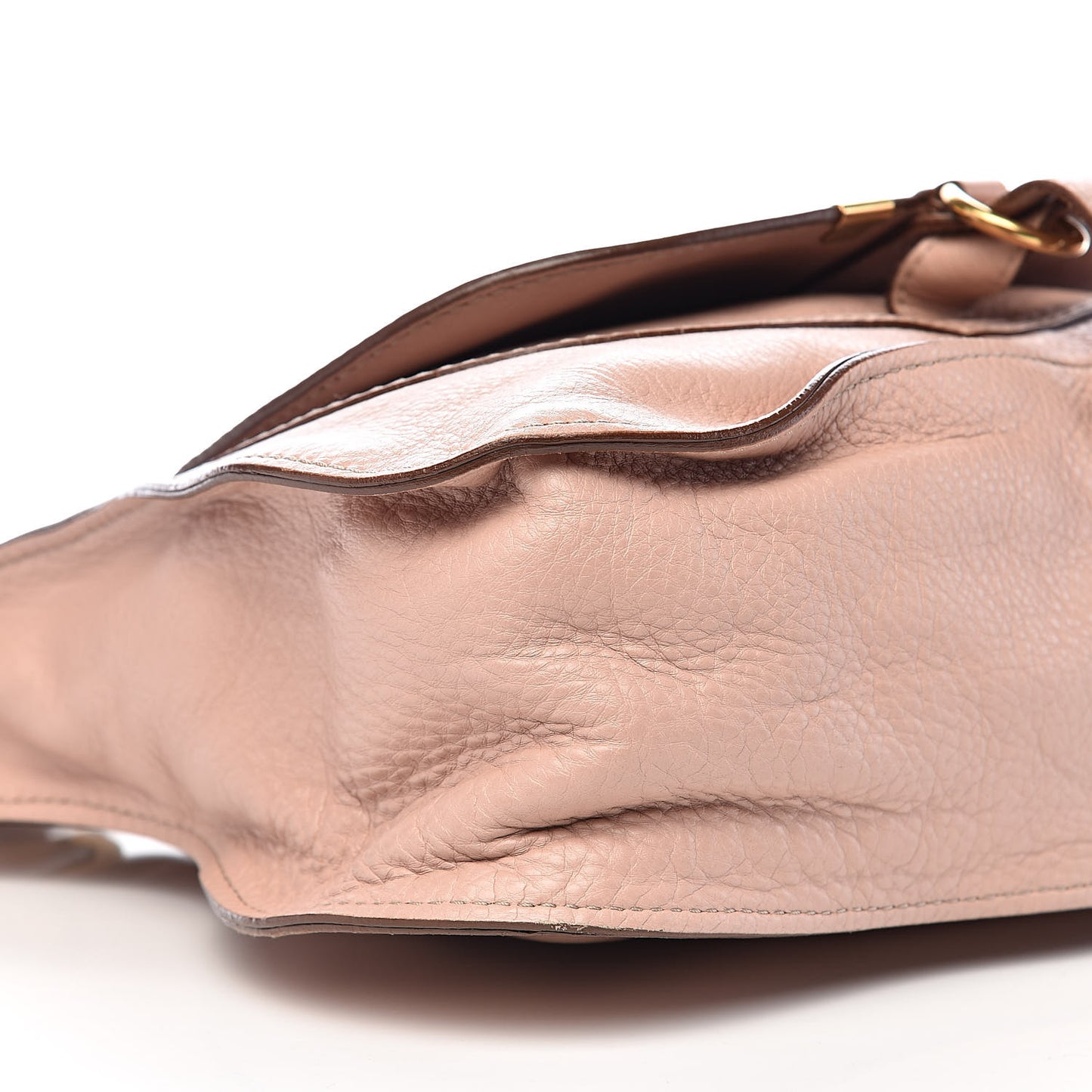 Calfskin Medium Marcie Satchel Pale Pink