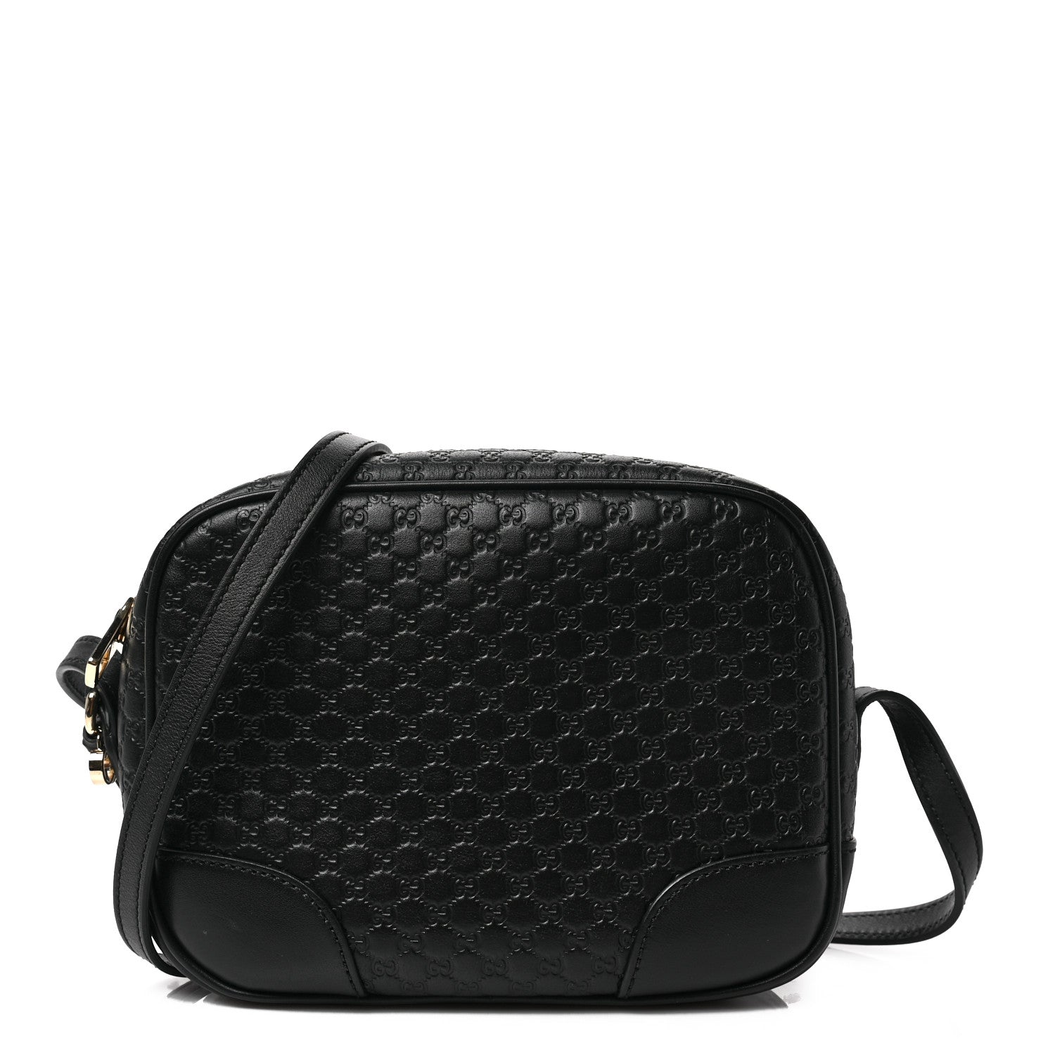 Gucci Microguccissima Mini Bree Messenger Bag Black 1 of 9