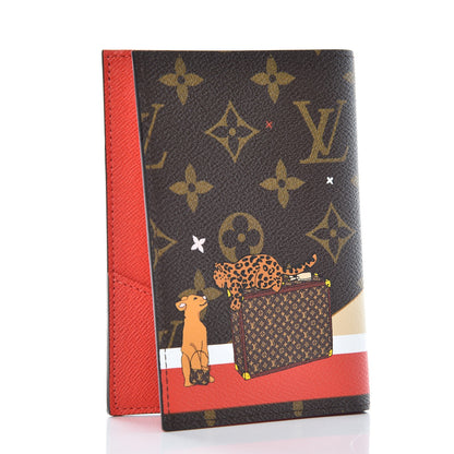 Louis Vuitton Monogram 2018 Christmas Animation Passport Cover 3 of 7