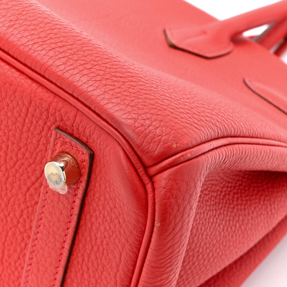 Hermes Togo BIRKIN 30 Rouge Casaque 17 of 21