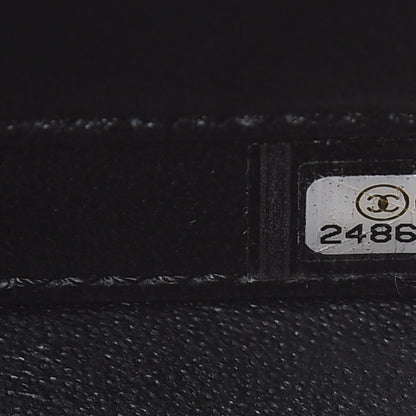Chanel Caviar Quilted Small CC Filigree Vanity Case Beige Black 7 of 8