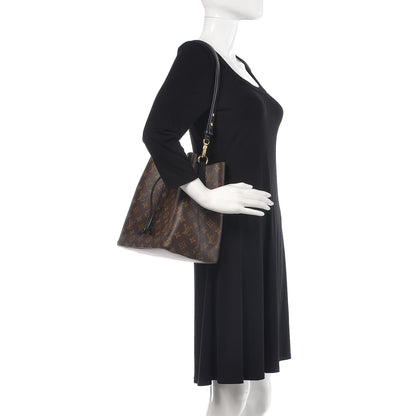 Louis Vuitton Monogram Neonoe MM Black 2 of 9