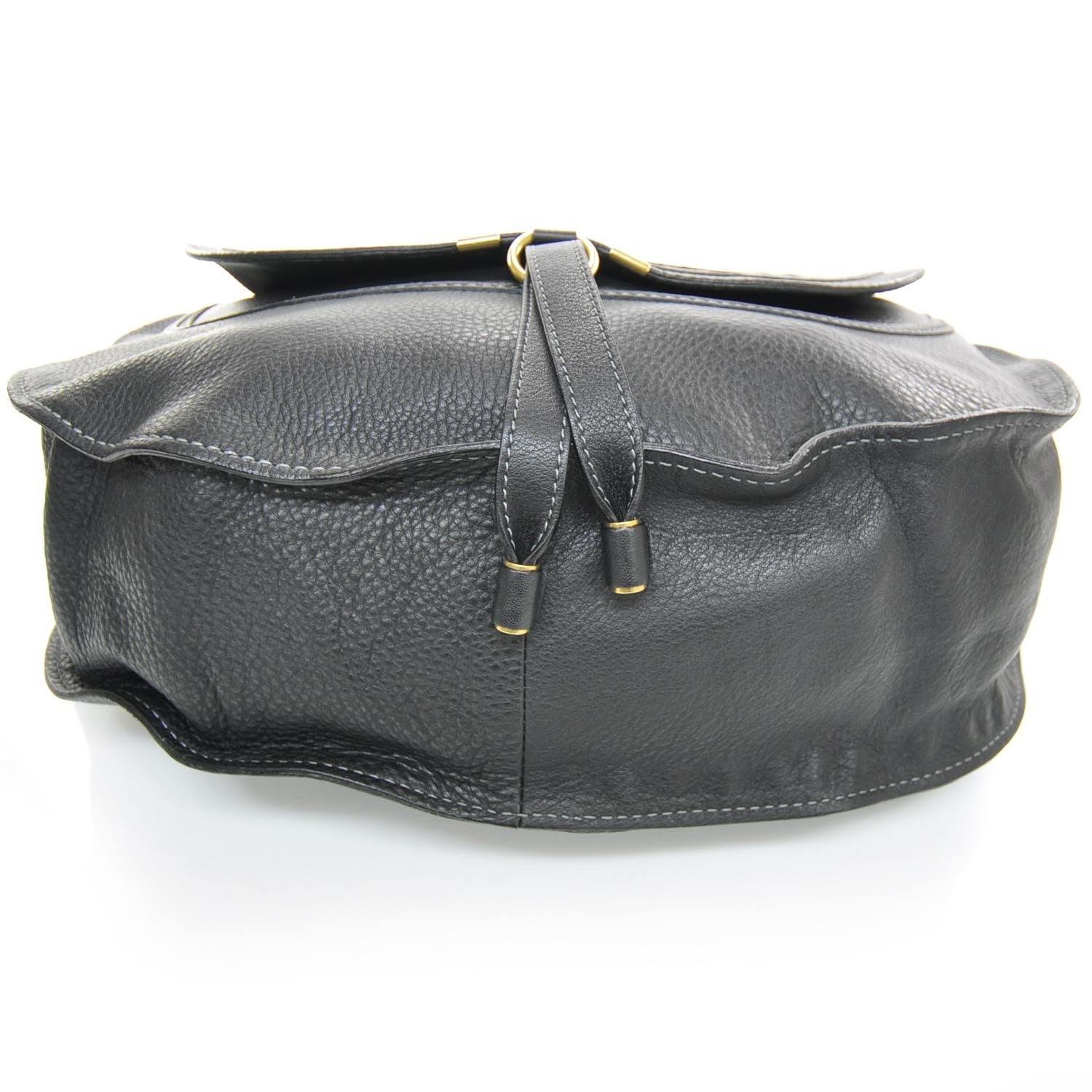 Chloe Leather Marcie Hobo Black 4 of 10