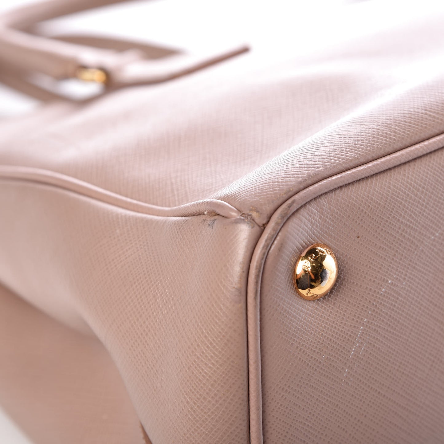 Saffiano Small Galleria Double Zip Tote Cammeo