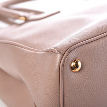 Prada Saffiano Small Galleria Double Zip Tote Cammeo 13 of 14