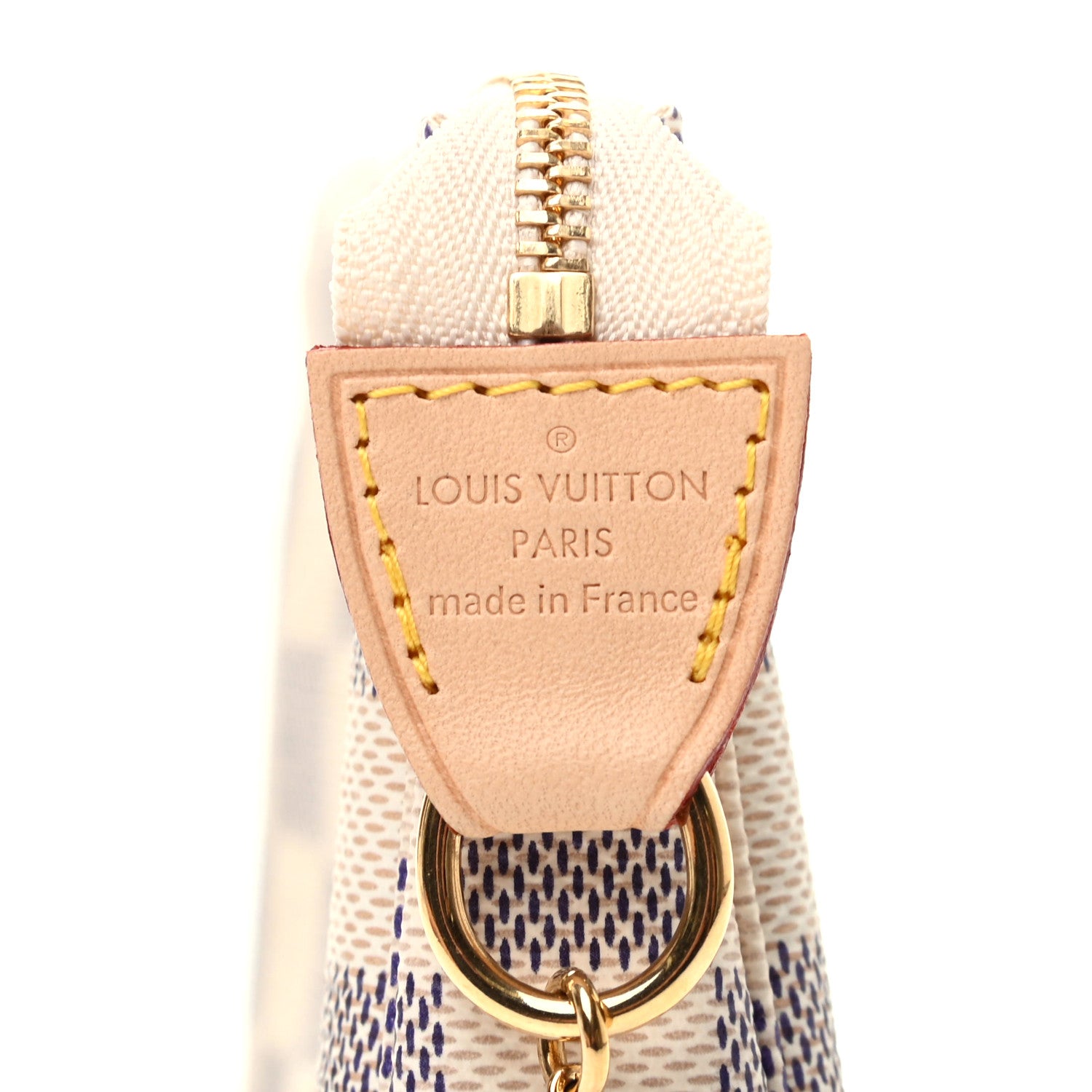 Louis Vuitton Damier Azur Mini Pochette Accessories 6 of 8