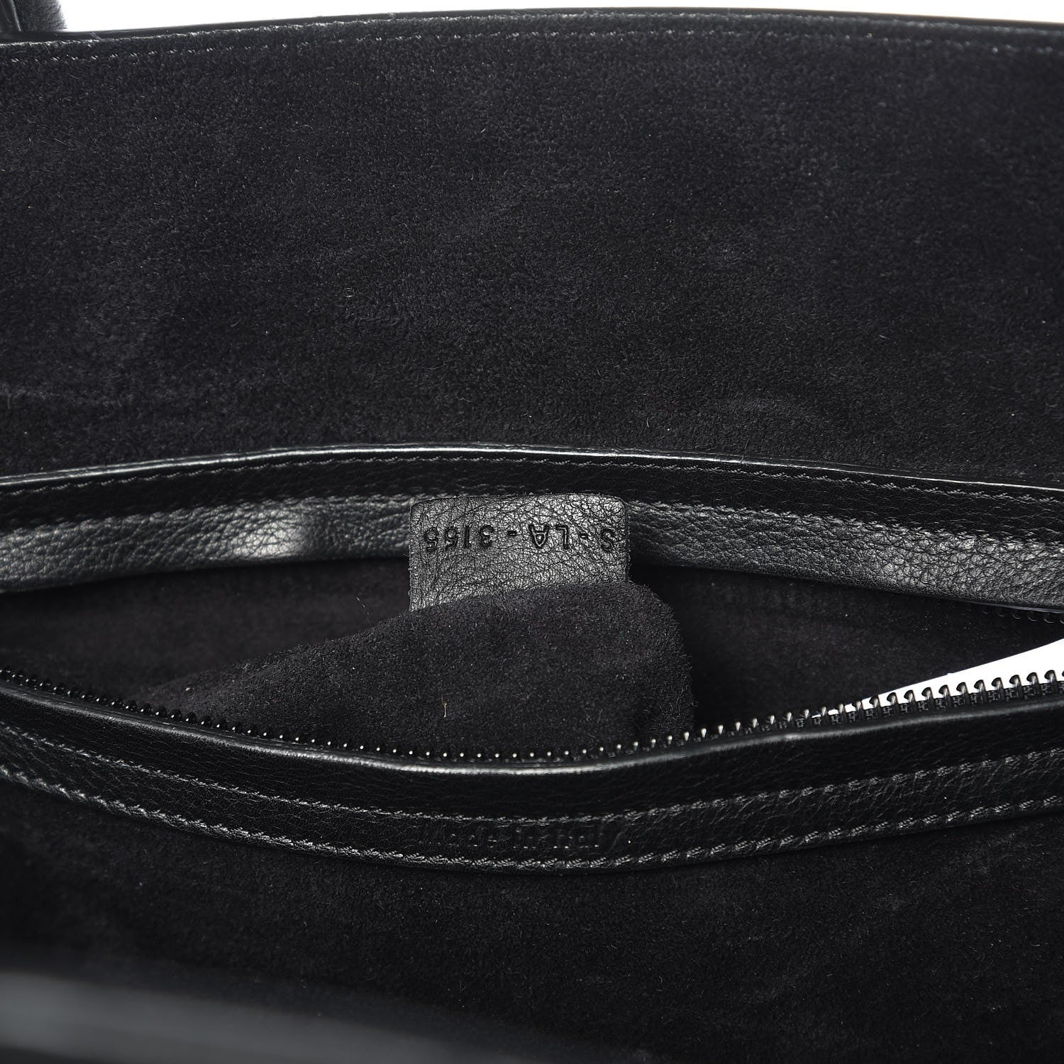 Celine Grained Calfskin Medium Phantom Luggage Black 9 of 12