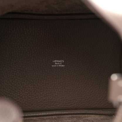 Hermes Taurillon Clemence Picotin Lock 18 PM Etoupe 5 of 11