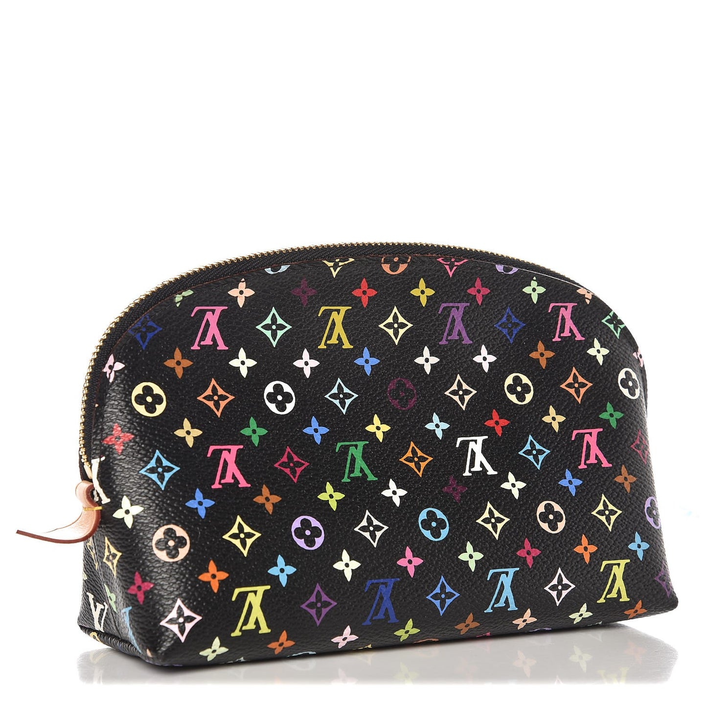 Monogram Multicolor Cosmetic Pouch Black Grenade