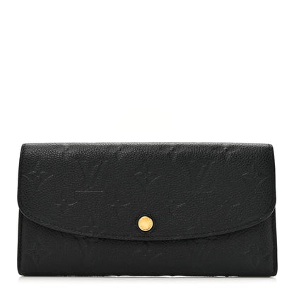 Louis Vuitton Empreinte Emilie Wallet Black Dune 1 of 8