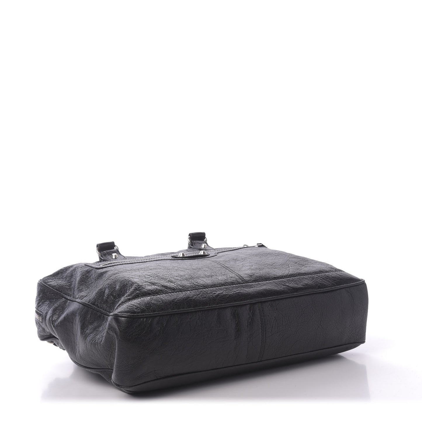 Agneau Classic Hardware Mini Folder Black